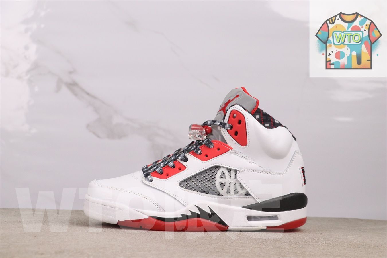 WTO通販 Air Jordan エアジョーダン AJ 5 Quai 54 DJ 7903-106-WTO輸入-ZZD 21