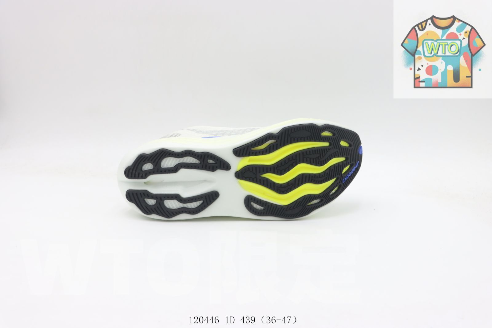  WTO通販 ブルックス Brooks のスニーカー ホワイトブラック 20446 1 D 439-WTO輸入-DYU 24 スニーカー 靴