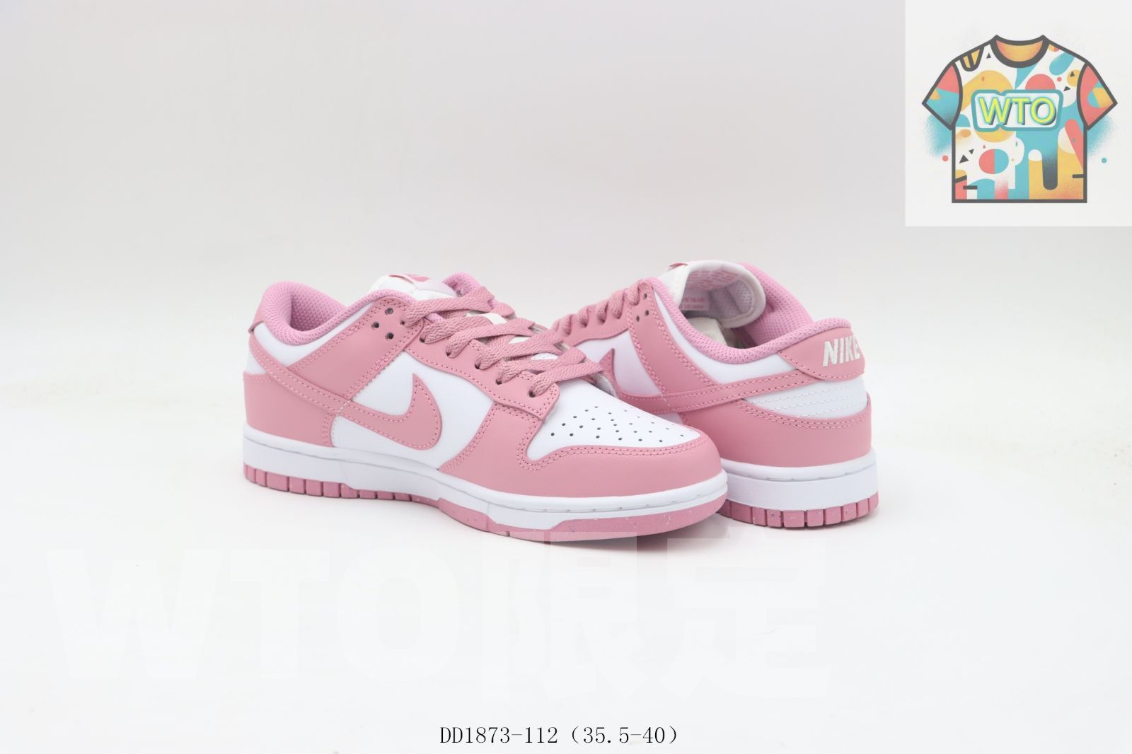 WTO通販 NIKE ナイキ SB ローカットスケートシューズ ピンクホワイト DD 1873 112 WTO輸入 BGN 11 軽量素材 ロングワンピ