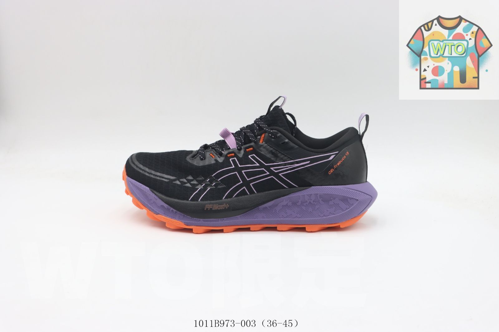 WTO通販 ASICS アシックス アシックスランニングシューズ ブラックパープル - 003-WTO輸入-YNP 99