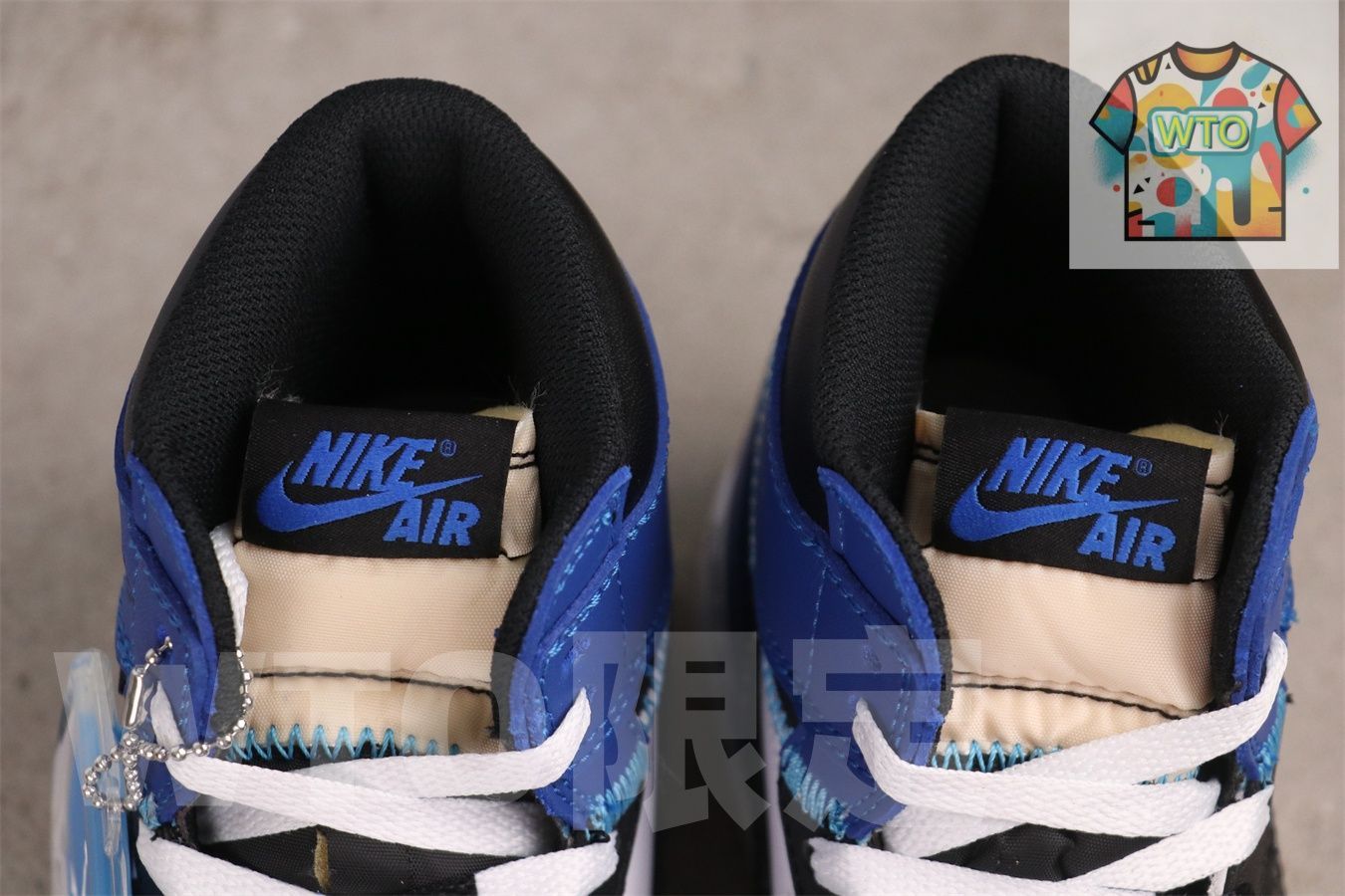 今日 Jordan エアジョーダン aj1 AJ1 エアジョーダン 1 High OG DZ5485-041 白藍雷電スプライス ODELLYA_COM