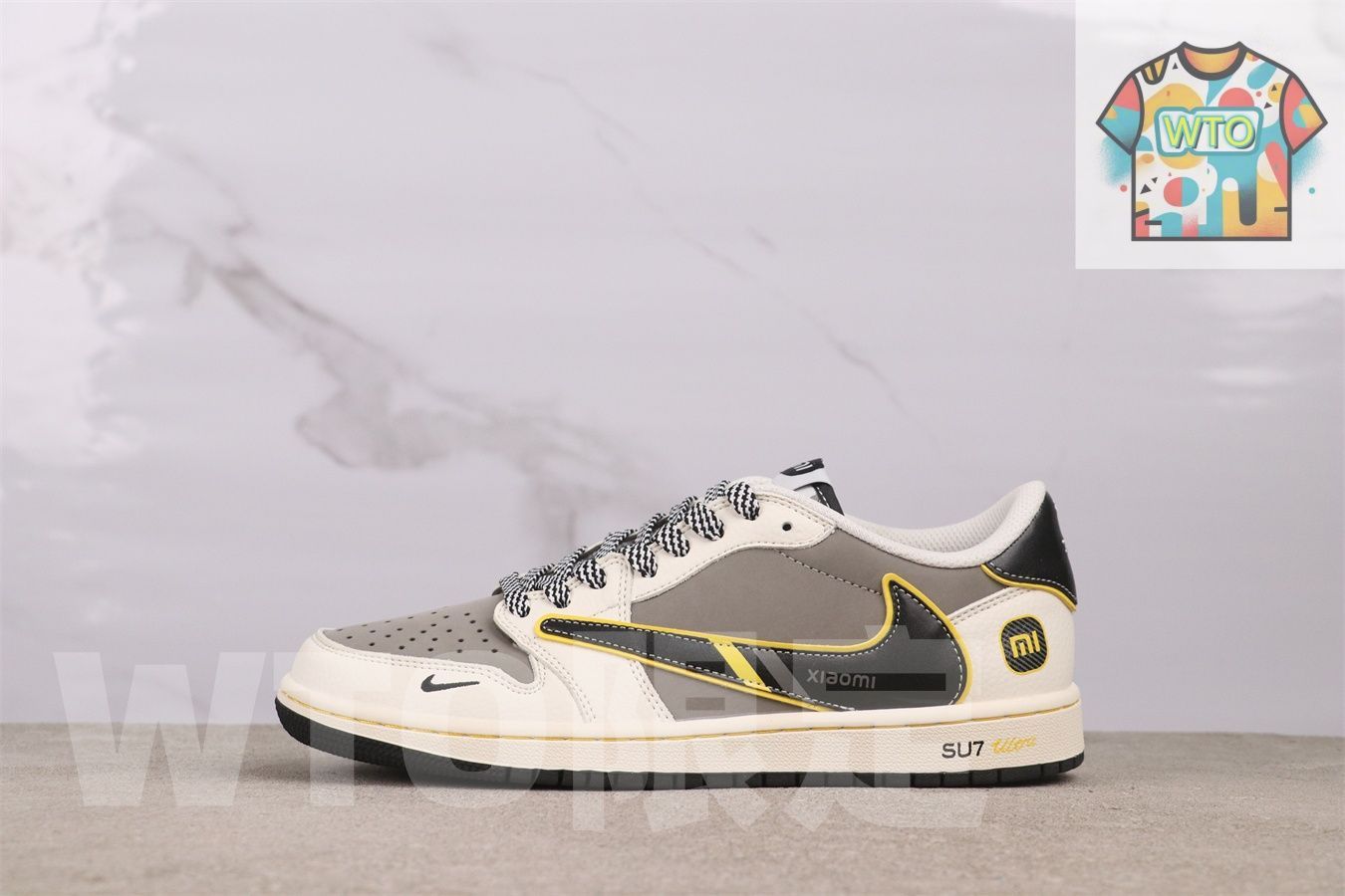 WTO通販 Air Jordan エアジョーダン aj 1 avis Scott x Fragment Design Low XX 3168-162-WTO輸入-QDT 64