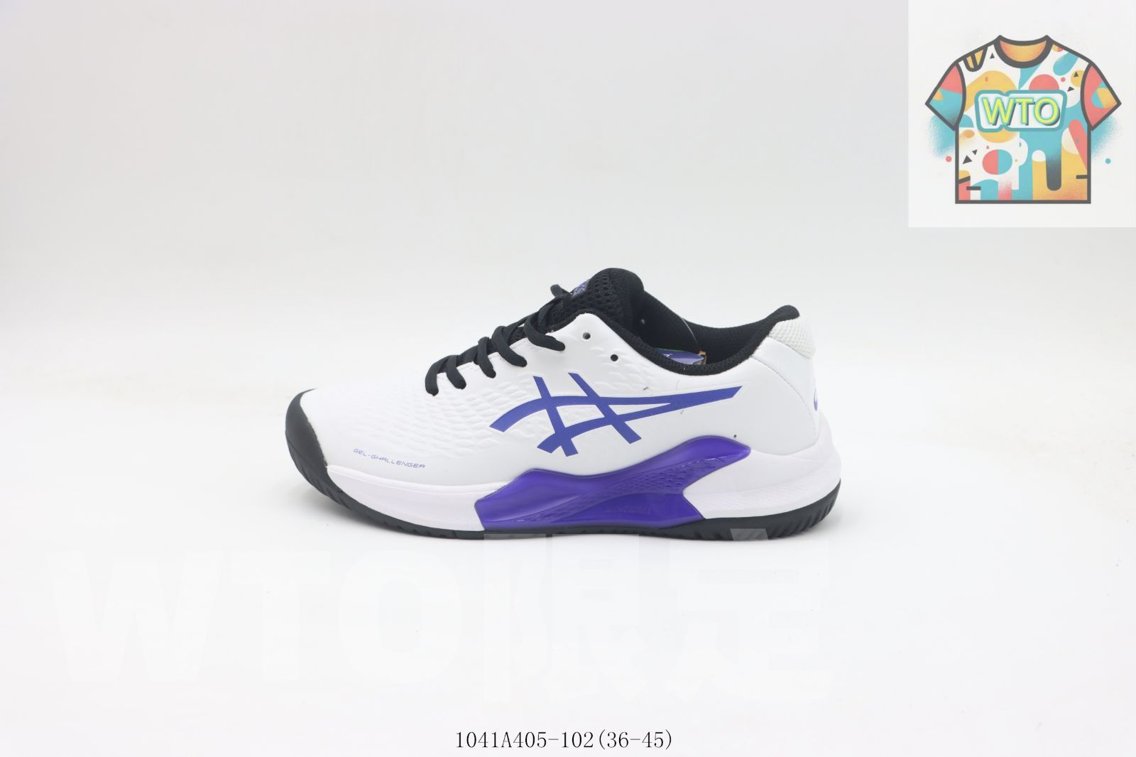 WTO通販 ASICS アシックス ランニングシューズ ホワイトパープルブラック -102-WTO輸入-SSE 96