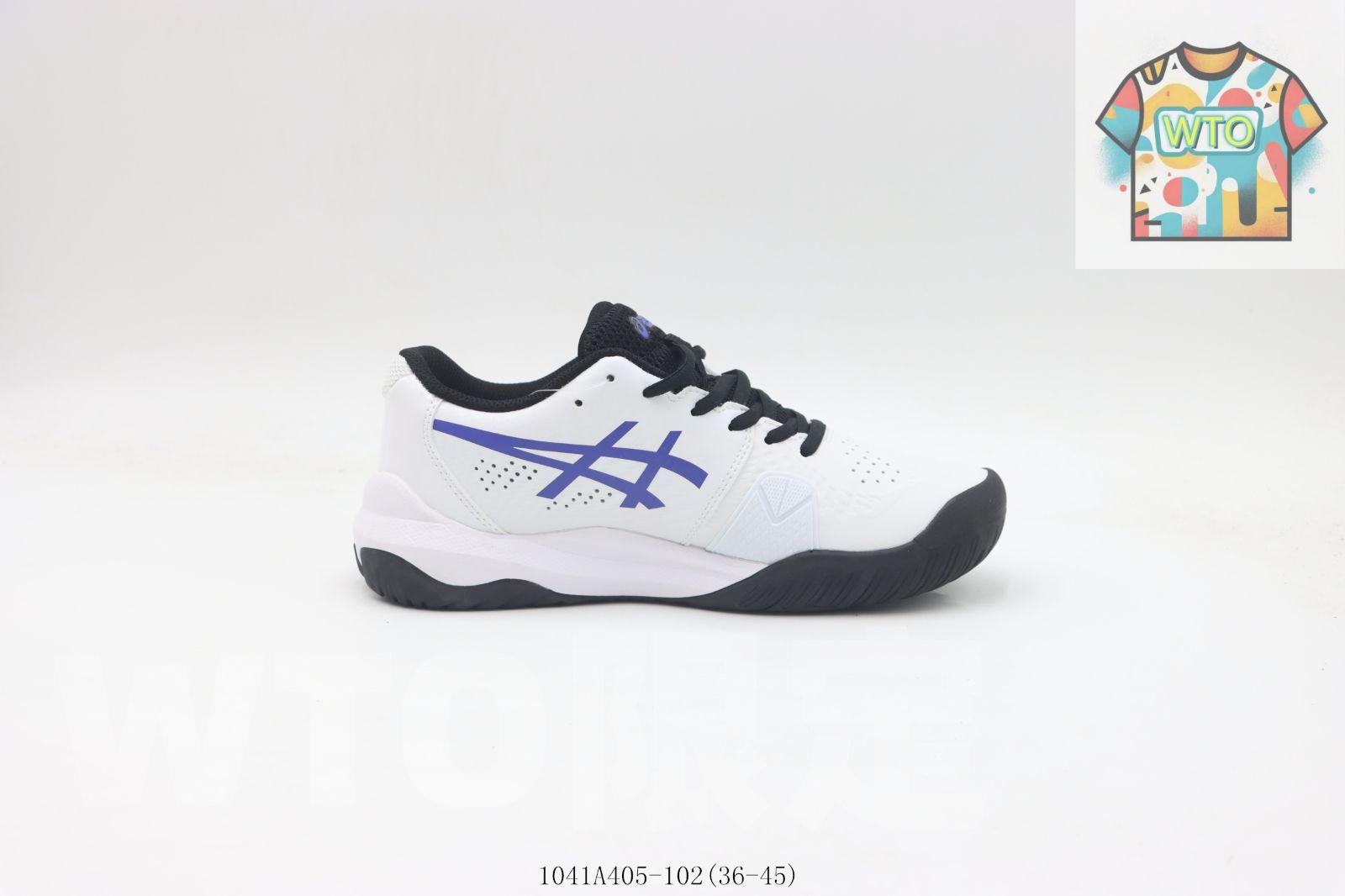 WTO通販 ASICS アシックス ランニングシューズ ホワイトパープルブラック -102-WTO輸入-SSE 96