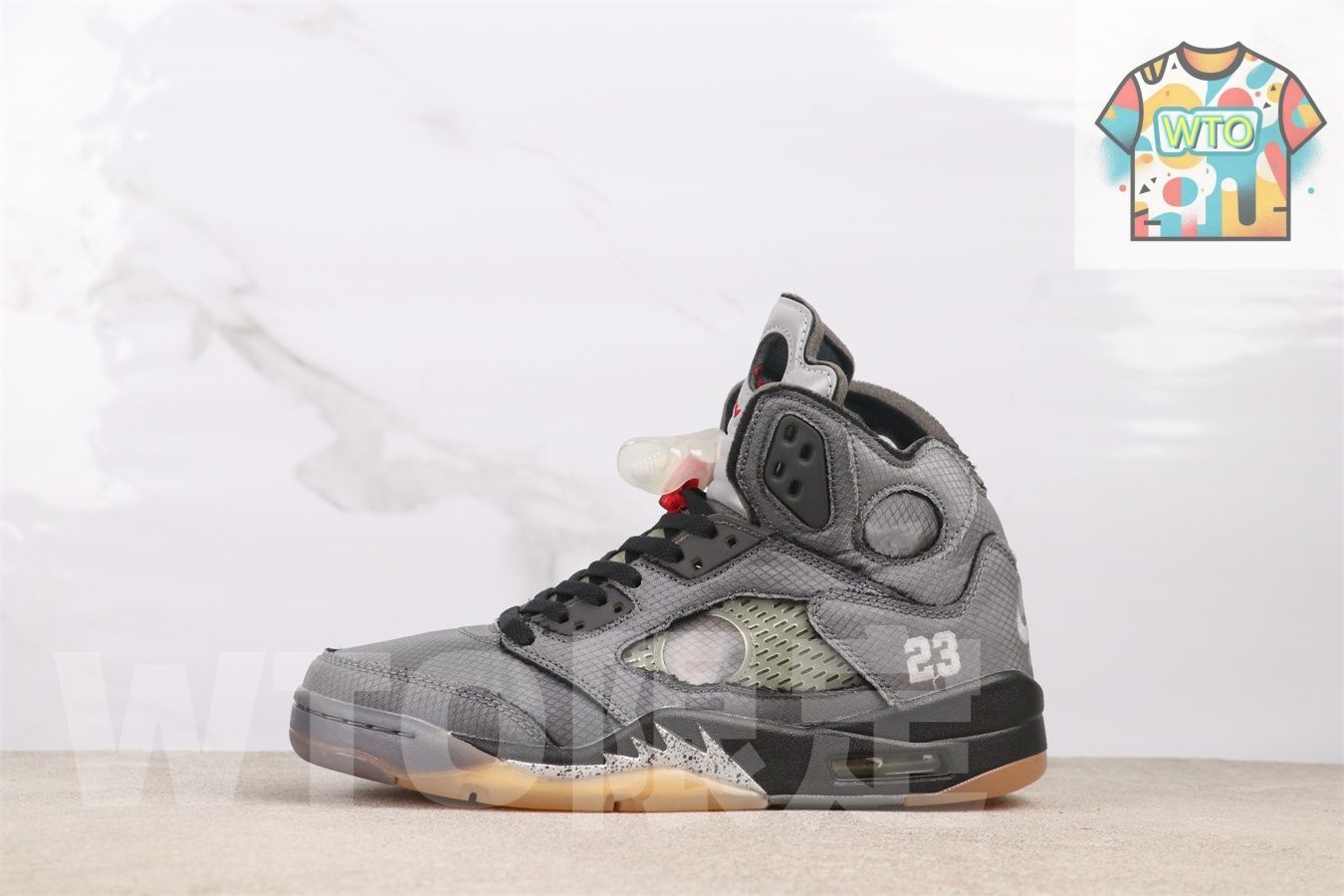 WTO通販 Air Jordan エアジョーダン aj 5 OFF - WHITE x CT 8480 001-WTO輸入-YNI 28