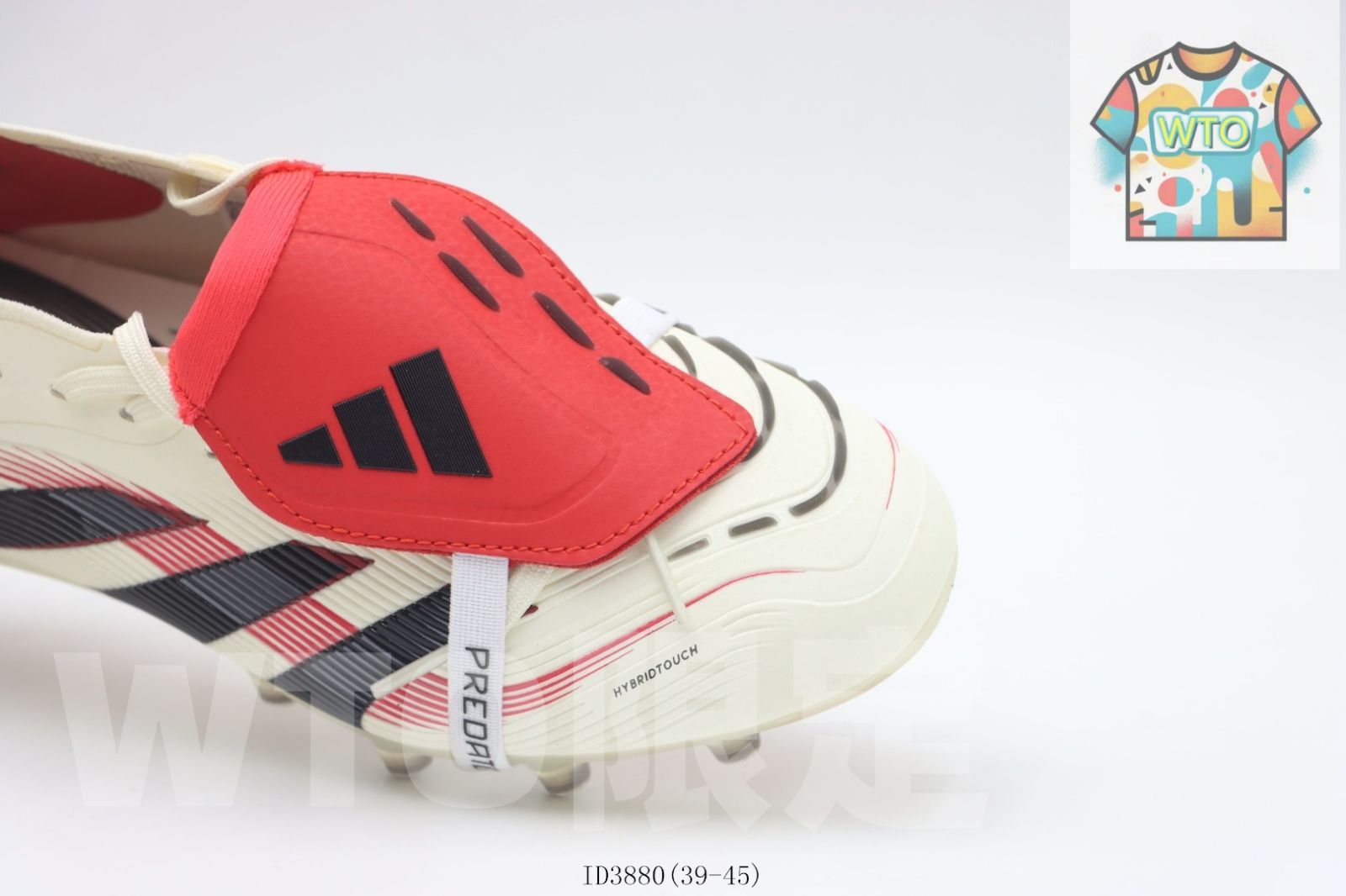  今日 Adidasアディダス スパイクシューズ ホワイトブラックレッド ID 3880-WTO輸入2 スニーカー 靴