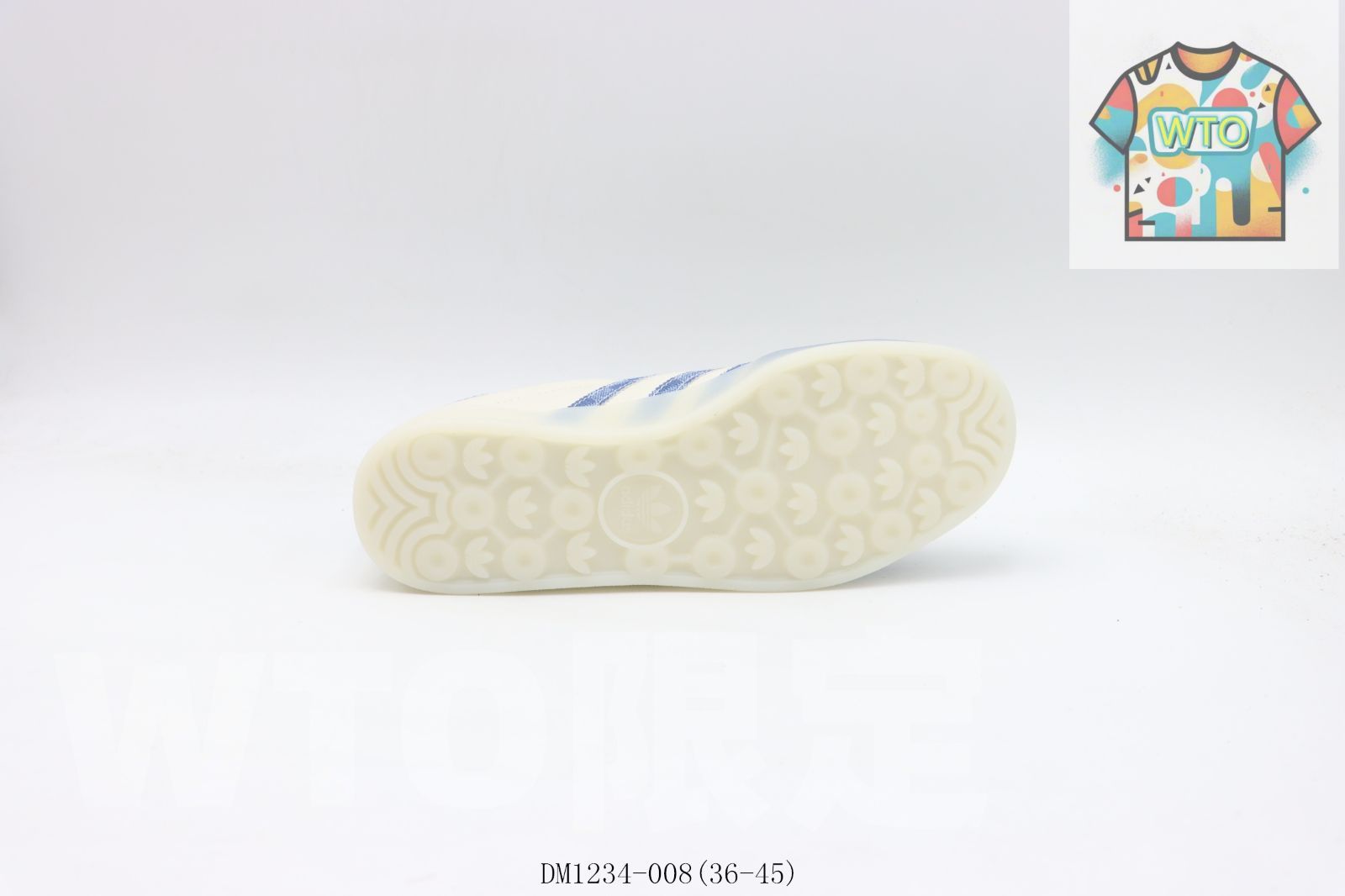  今日 Adidas アディダス クローバーロートップスケートシューズ ホワイトブルー DM 1234-008-WTO輸入2 スニーカー 靴