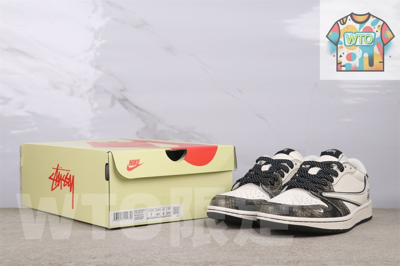  WTO通販 Air Jordan エアジョーダン aj 1 Low OG SP XF 8698-075-WTO輸入-AGI 61 スニーカー 靴