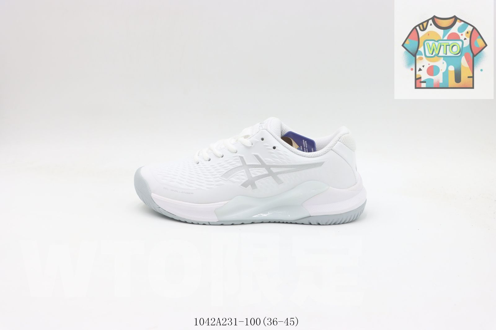 今日 ASICS アサイックス ランニングシューズ ホワイト -100-WTO輸入2