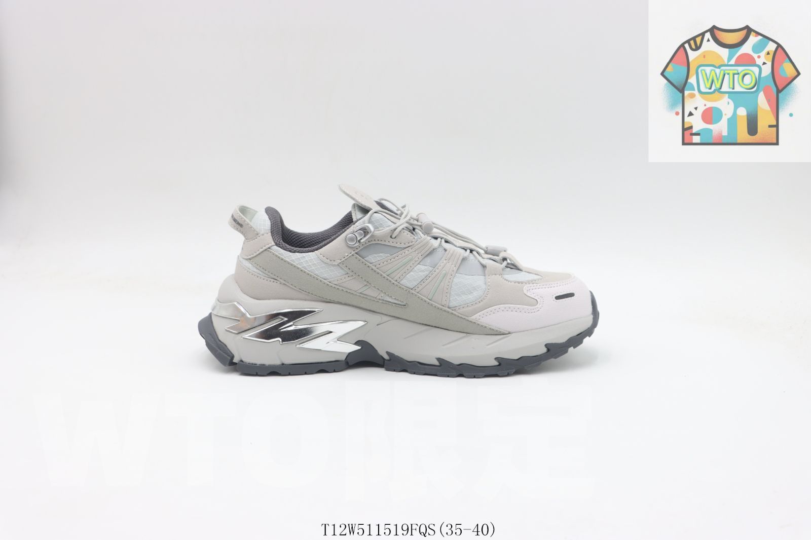 WTO通販 FILA フィラ クランキースニーカー グレー -WTO輸入-IPG 51