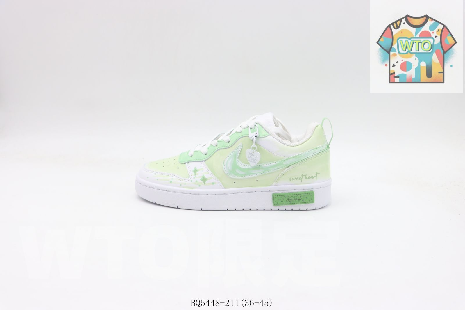 今日 Nike ナイキ エアフォースロートップスケートシューズ グリーン BQ5448-211