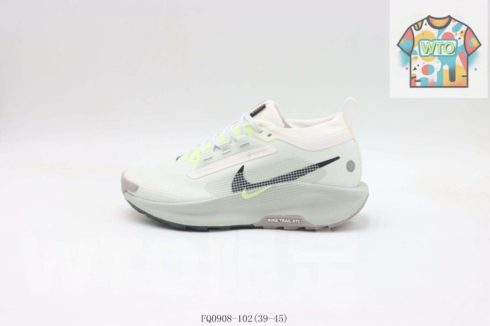 今日 Nike ナイキ レジャースポーツランニングシューズ ホワイトグリーン FQ0908-102