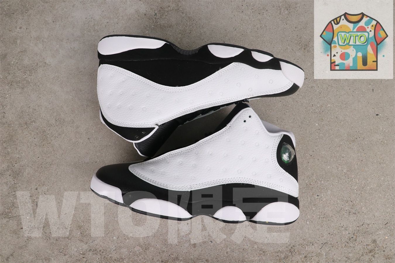  今日 Jordan エアジョーダン 13 CPT AJ 0011 白黒 スニーカー 靴