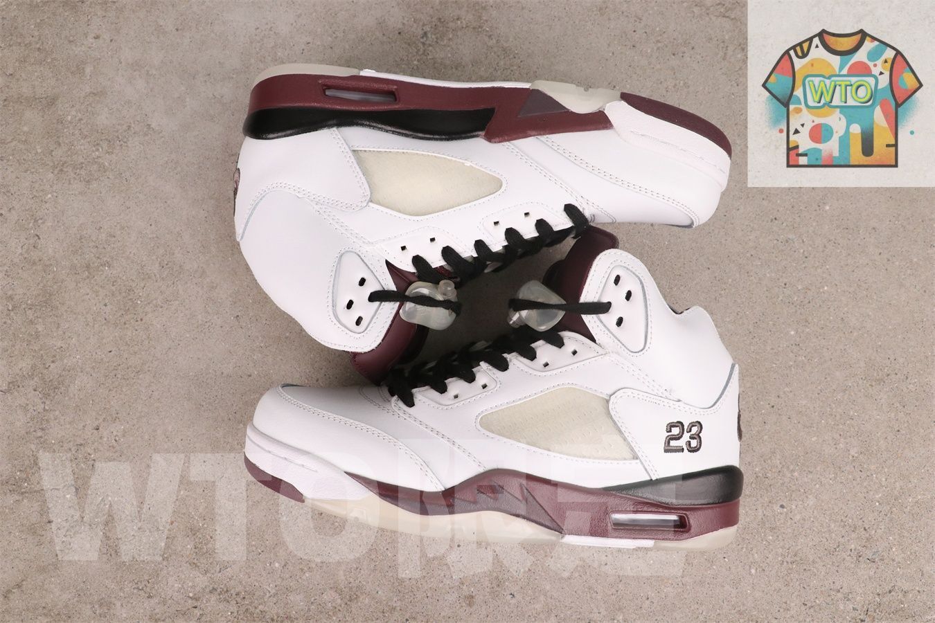  WTO通販 Air Jordan エアジョーダン aj 5 喬 A Ma Mani re x IB 1528-100-WTO輸入-SRY 09 スニーカー 靴