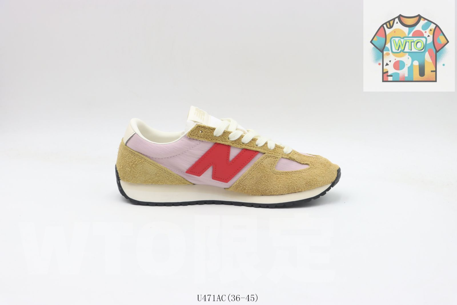 今日 Balance ニュー ンス レジャーシューズ イエローレッド U 471 AC-WTO輸入2