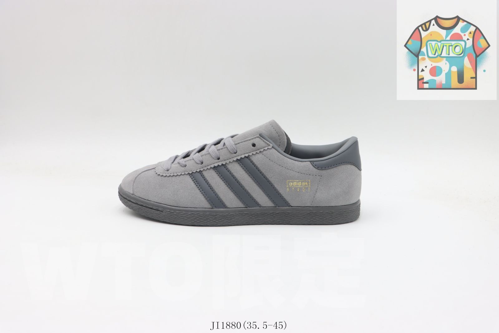 今日 Adidas アディダス グレー JI1880