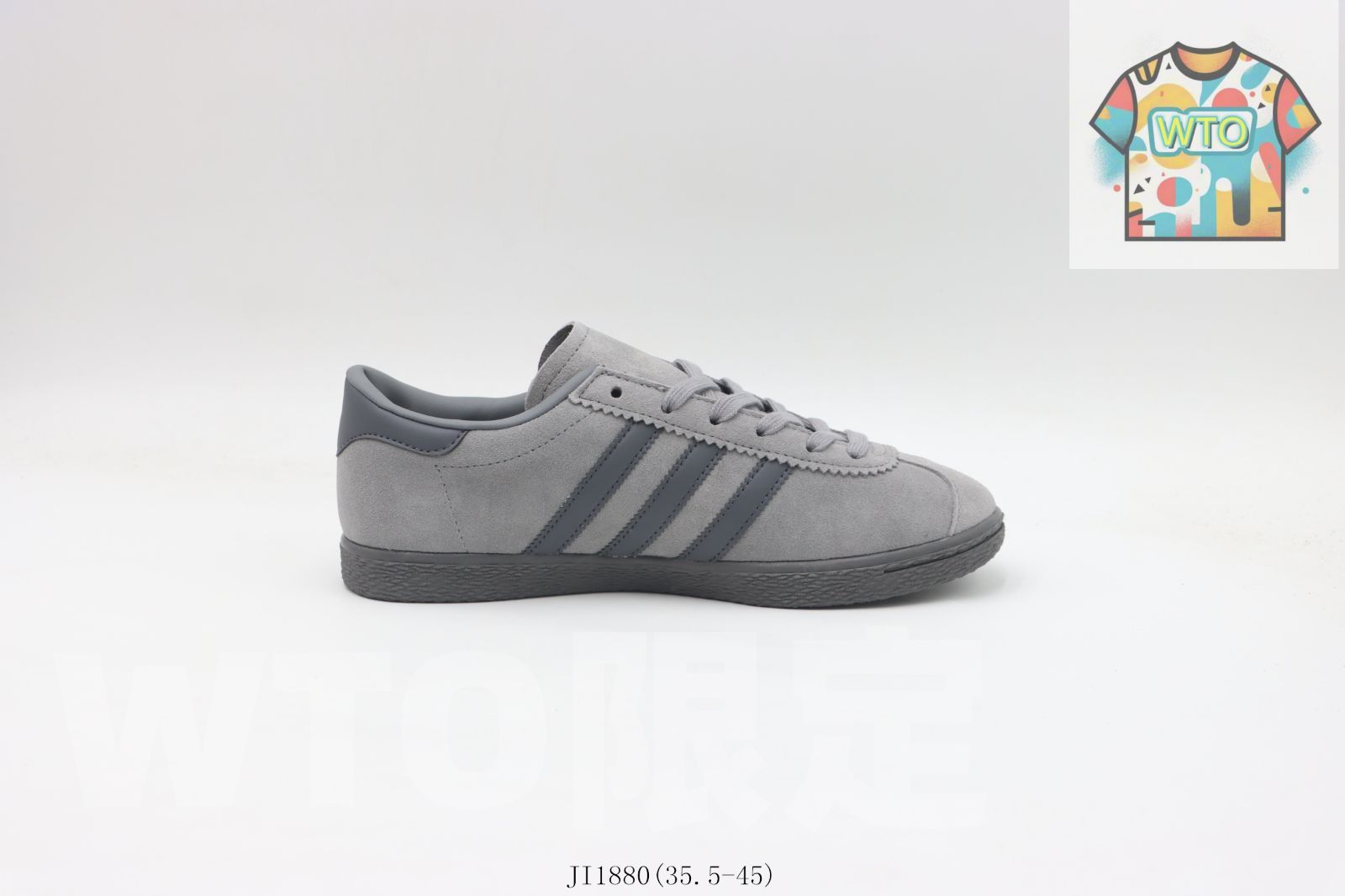 今日 Adidas アディダス グレー JI1880