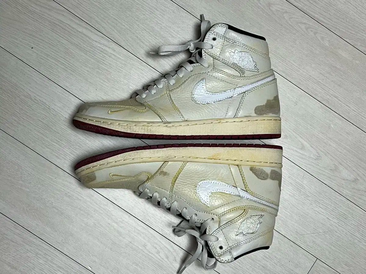  ジョーダン1 Xナイジェル シルベスターレトロハイ ホワイト 265 シューズ(男性用) バスケットボール