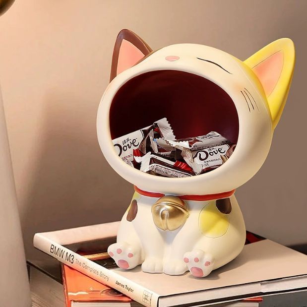 クリエイティブ 猫 モチーフ 玄関 デスク用オブジェ リビング用 かわいい キー収納 インテリア雑貨 樹脂製