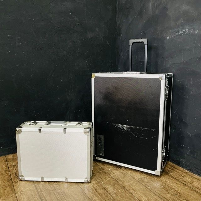 カメラ 器材ケース 2点セット WONDLAN Mamiya アルミケース キャスター付きケース 収納 運搬 保管ボックス 514783