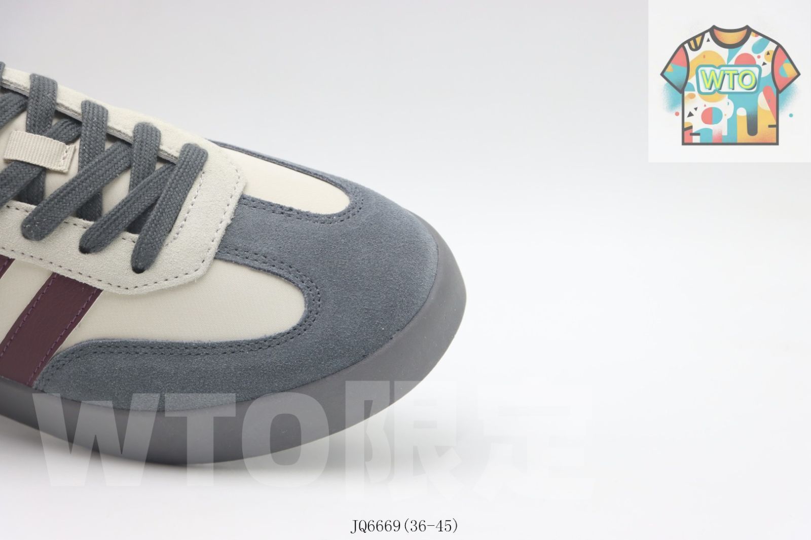 ホワイトグレーレッド JQ6669