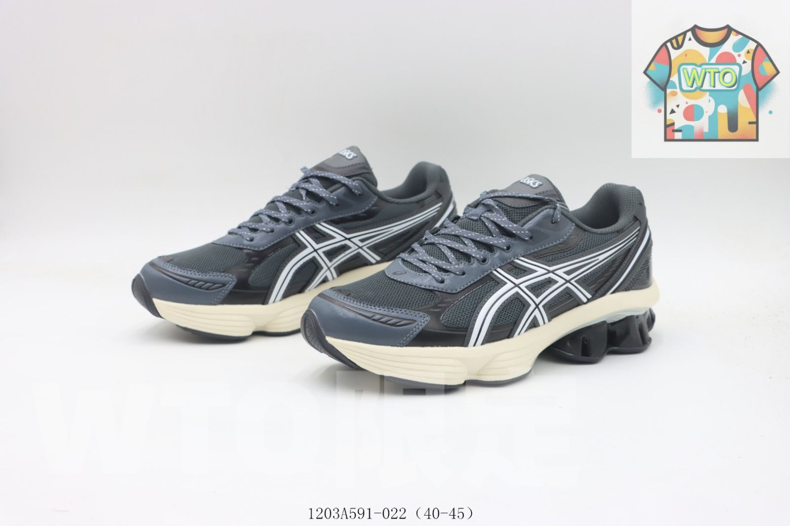 今日 ASICS アシックス ランニングシューズ ブルーグレー 1203A591-022 WWW_MERCADOAVALIA_COM_BR