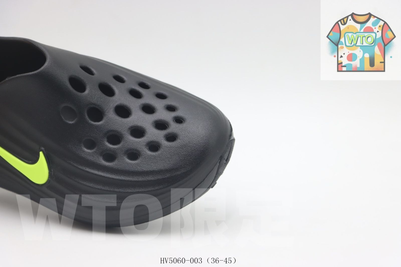 スリッパ ブラックグリーン