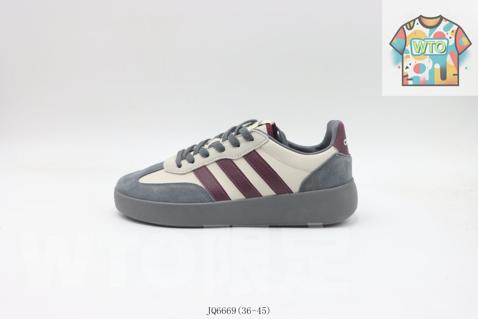 今日 Adidas アディダス クラシックスロートップスケートシューズ ホワイトグレーレッド JQ6669