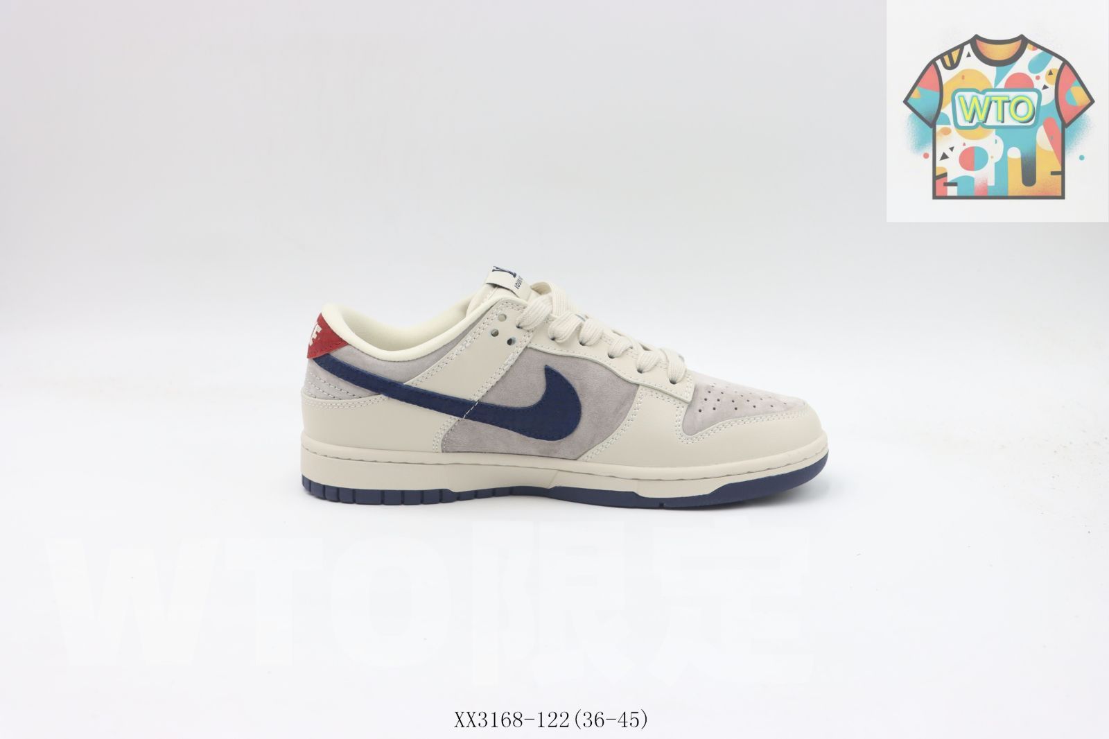 今日 Nike ナイキ SB ロートップスケートシューズ グレーブルーレッド XX3168-122