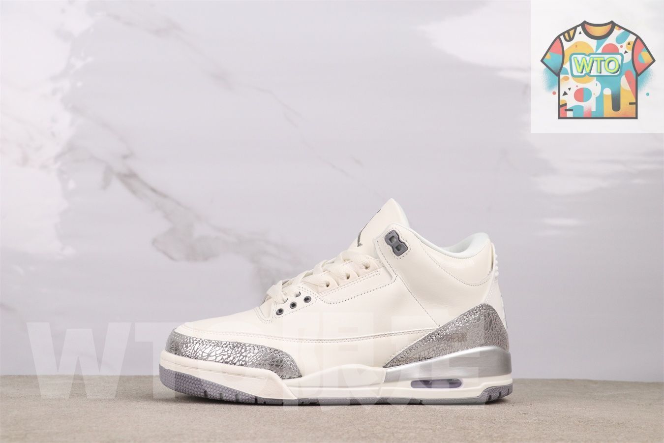 今日 Air Jordan エア ジョーダン メタリック シルバー AJ3 CK9246-100