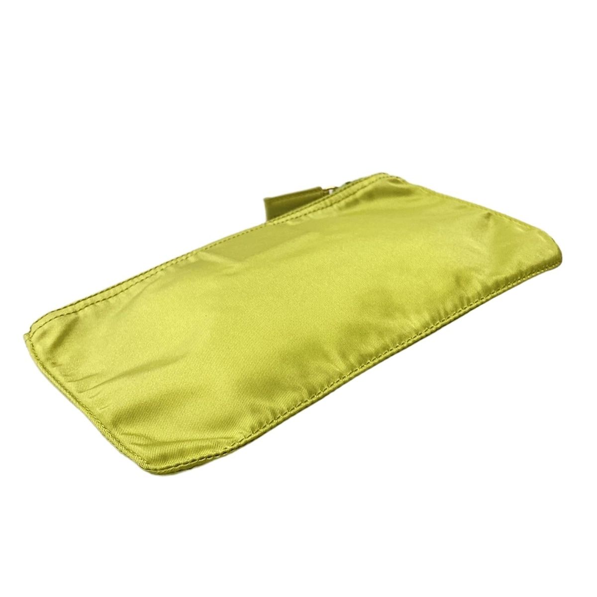 当店最大級の品揃え！ PRADA プラダ ポーチ - ライトグリーン 最安値で販売！