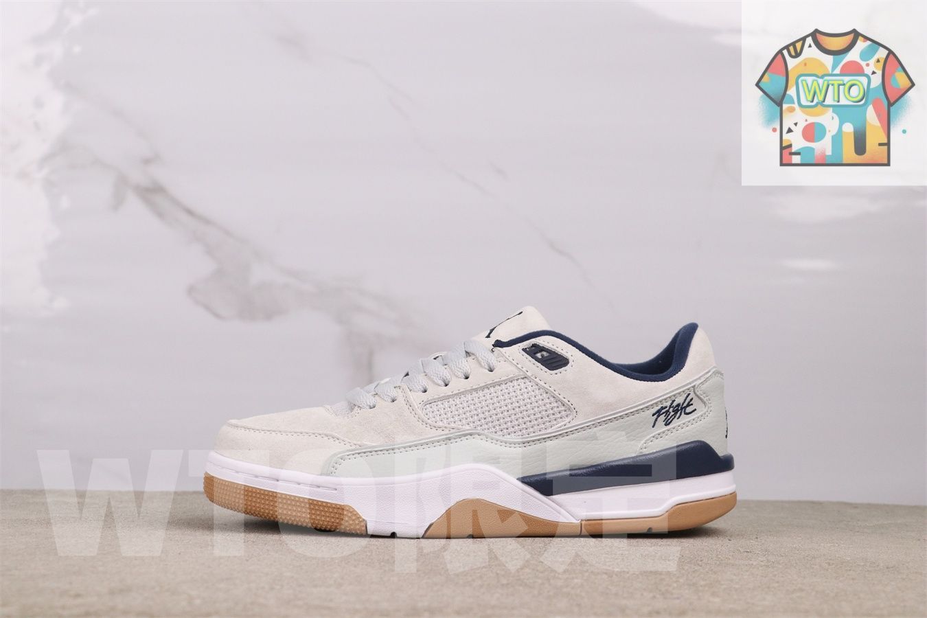 今日 Nike ナイキ Jordan Flight Court Navy HF3255-004 ネイビーブルー