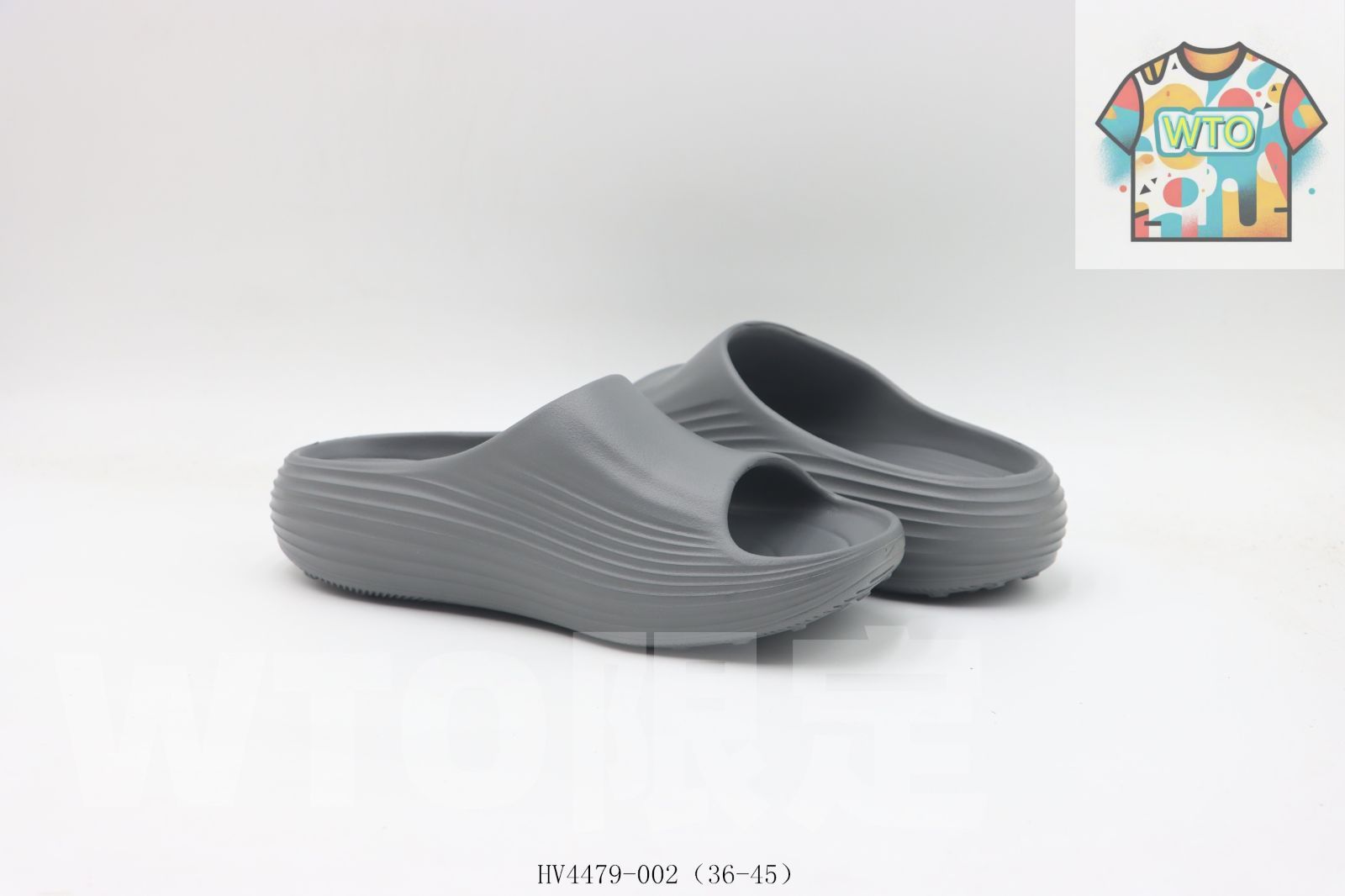 スリッパ グレー