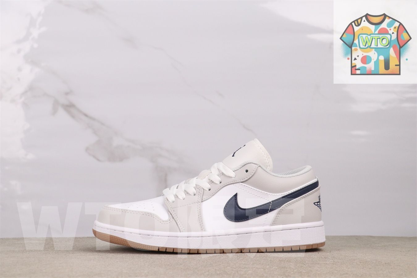 今日 エアジョーダン Air Jordan AJ1 553558-146 ホワイト - グレー White - Gray-WTO輸入2