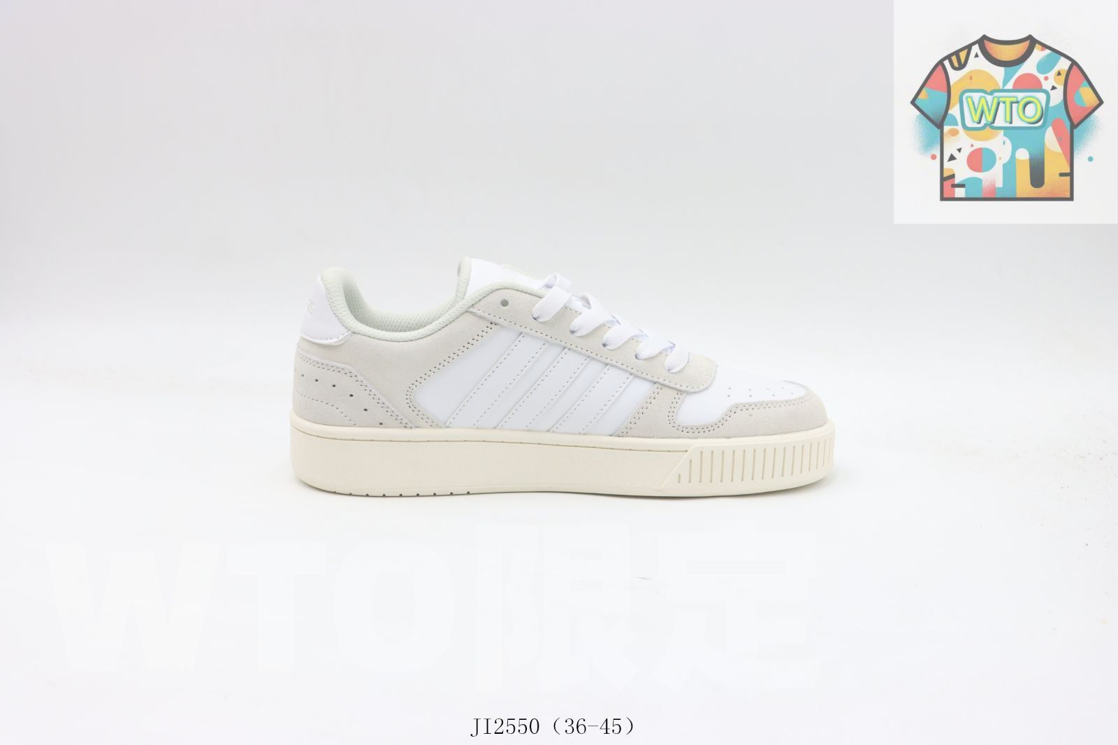 今日 Adidas アディダス ホワイトグレイ JI2550