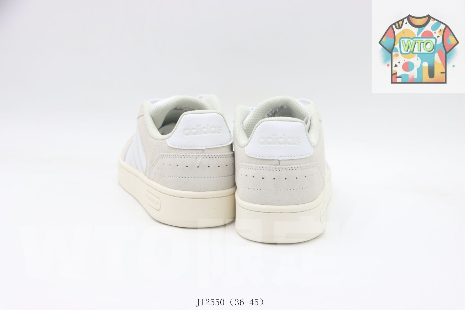 アディダス ホワイトグレイ