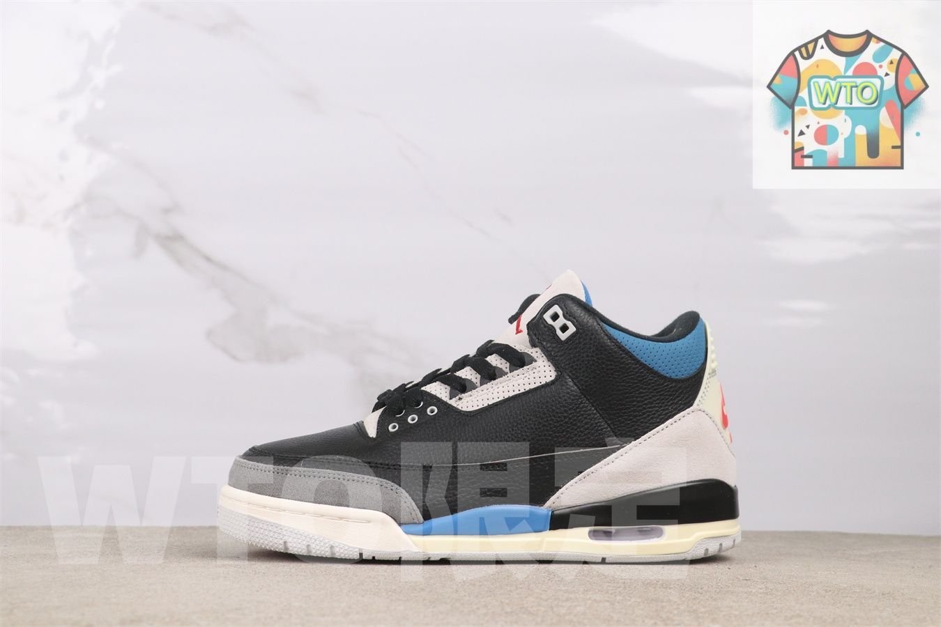 WTO通販 Air Jordan 3 IB 8967-004 チリレッド2-WTO輸入-ZEH 06