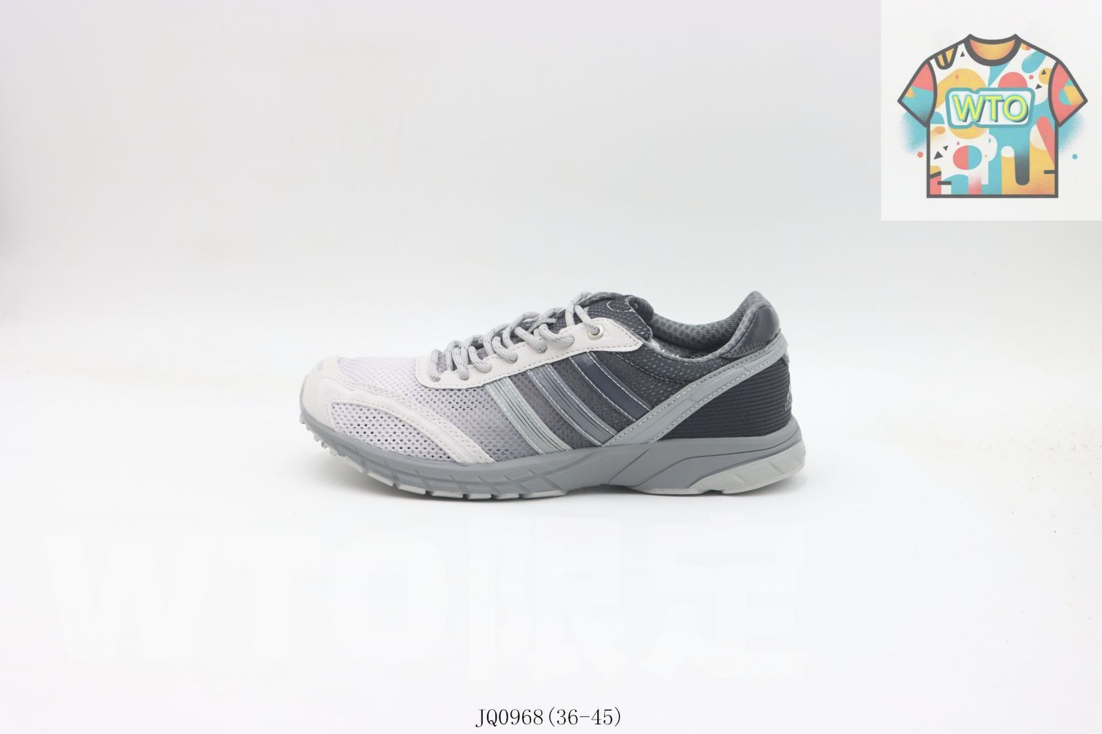 今日 Adidas アディダス スポーツシューズ ホワイトグレー JQ 0968