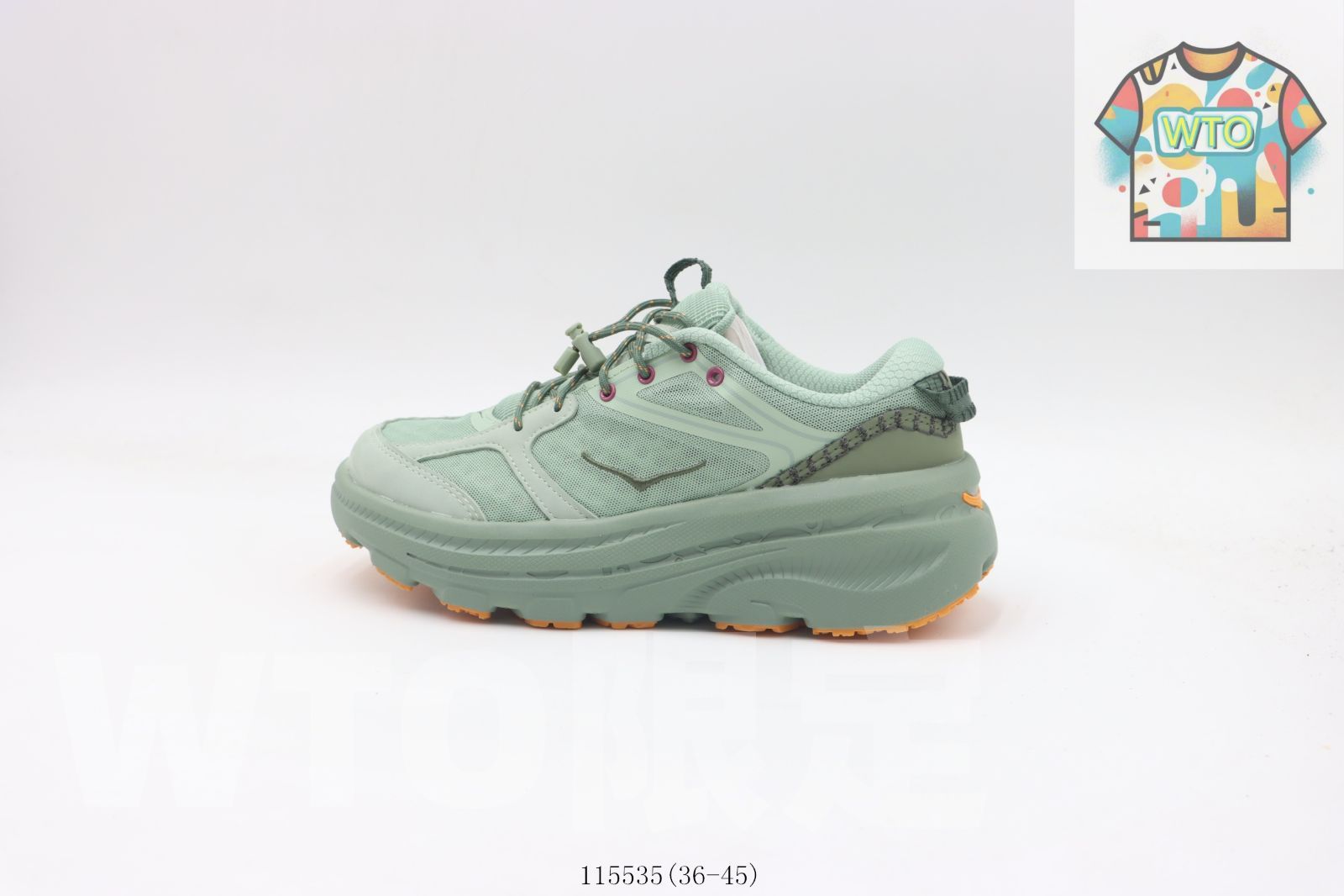 今日 HOKA ONEONE ホカ オネ オネ ランニングシューズ グリーン 1155321