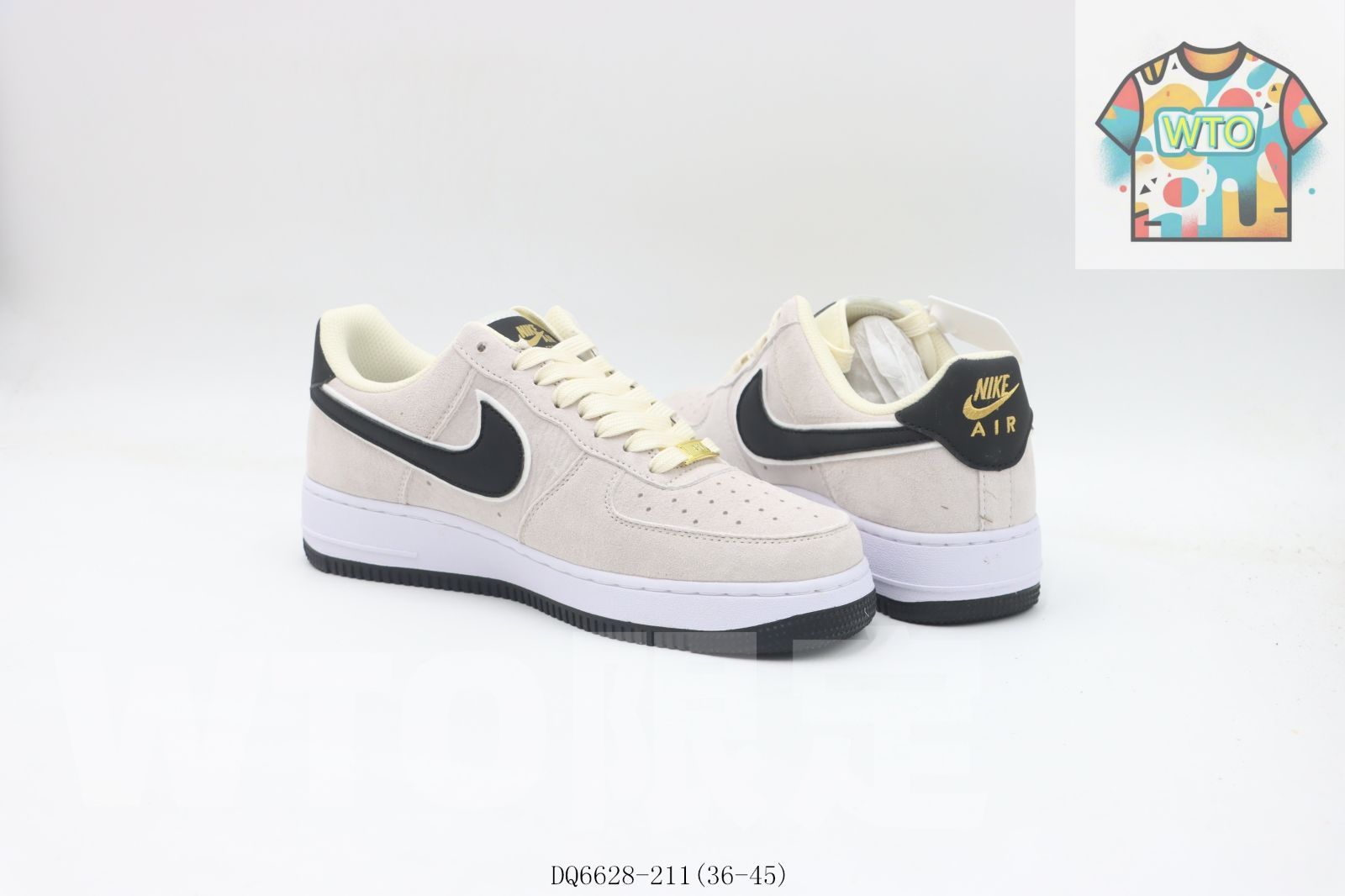 ナイキ グレーブラックダブルハーフ