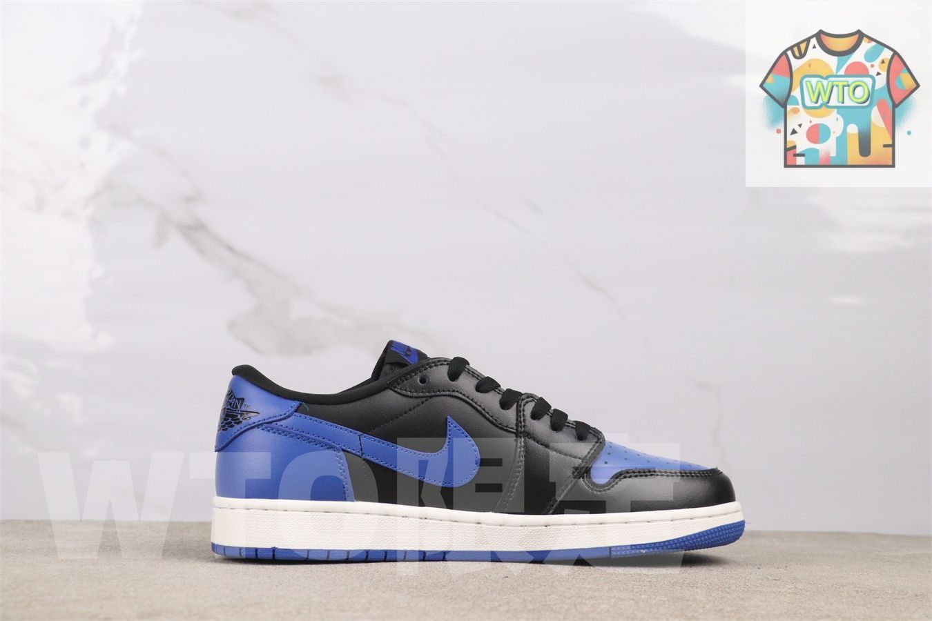 今日 Air Jordan 1 エアジョーダン 1 IB1981-004 ブラックブルー-WTO輸入2