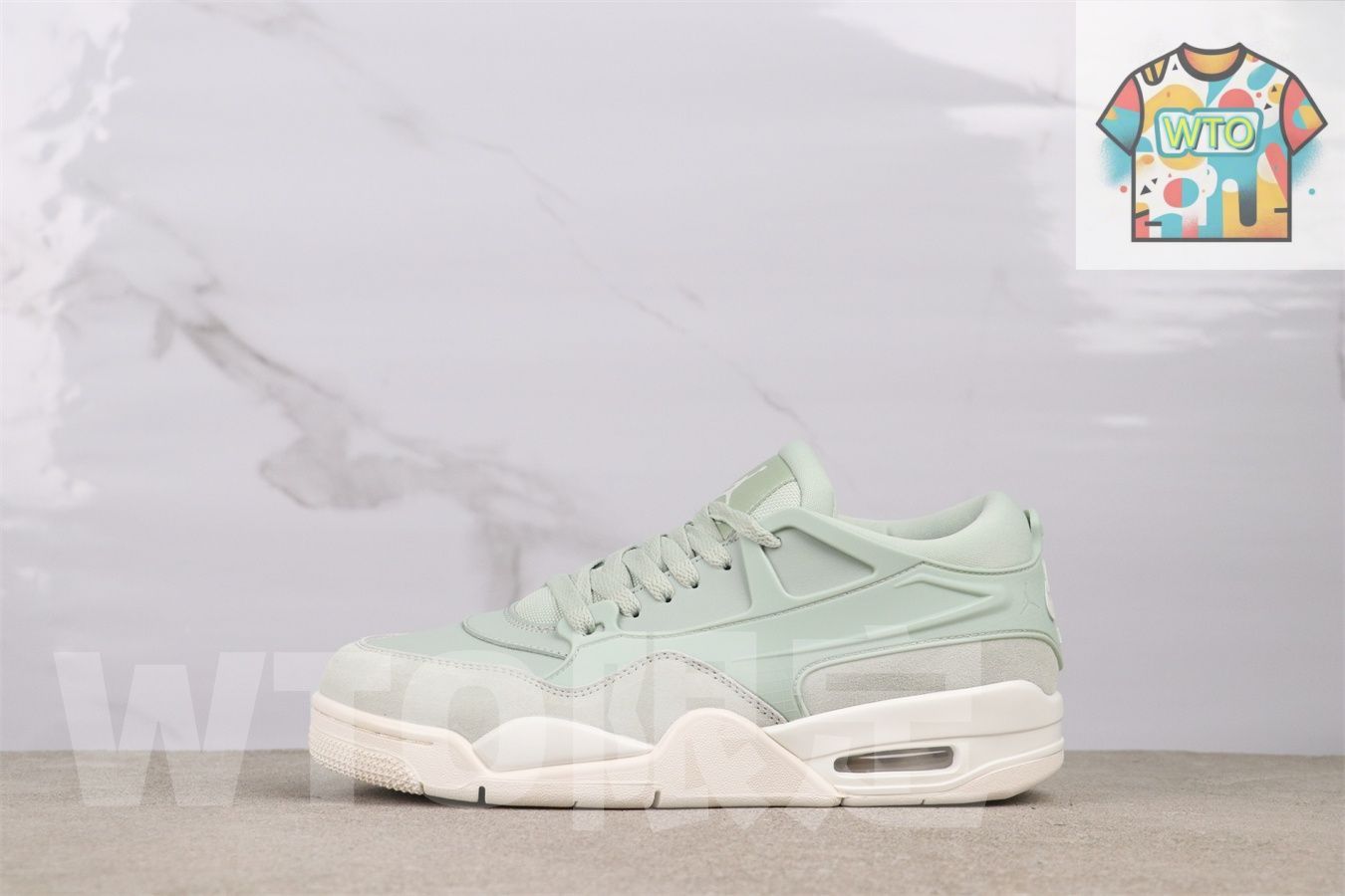 今日 Air Jordan 4 エアジョーダン 4 FQ7940-003 シーフォームグリーン-WTO輸入2