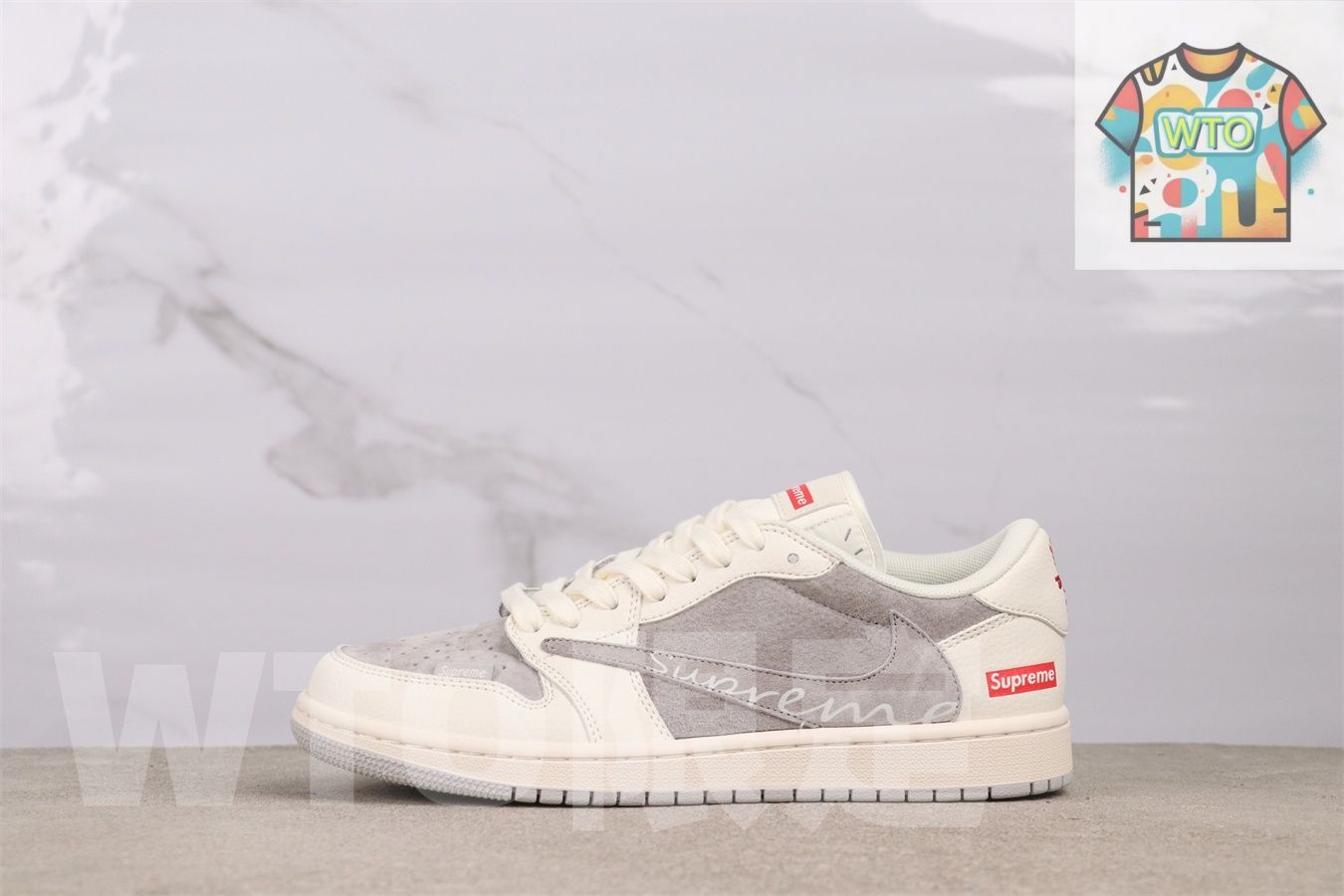 今日 Air Jordan 1 エアジョーダン 1 XS3086-004 ミルグレー-WTO輸入2