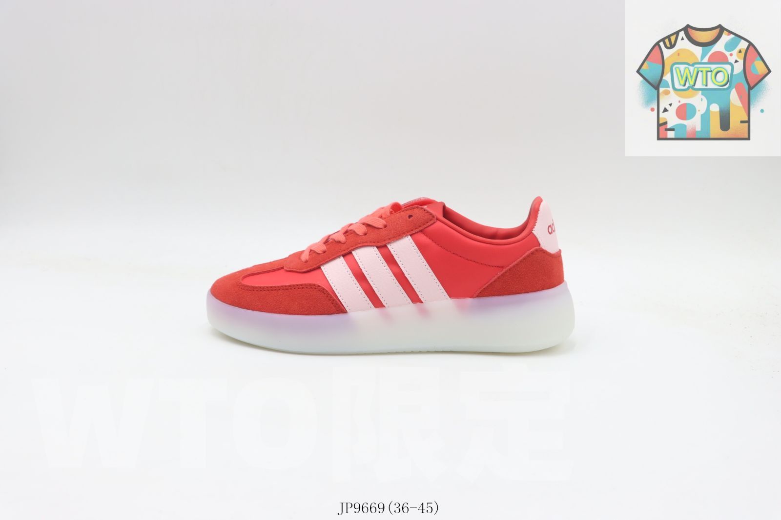 今日 アディダス Adidas ダンクロー Dunk Low 白赤 White Red JP9669