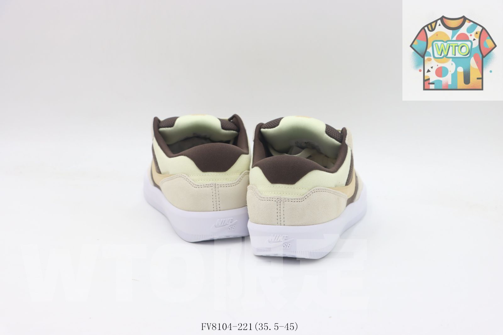 スニーカー カーキブラウン