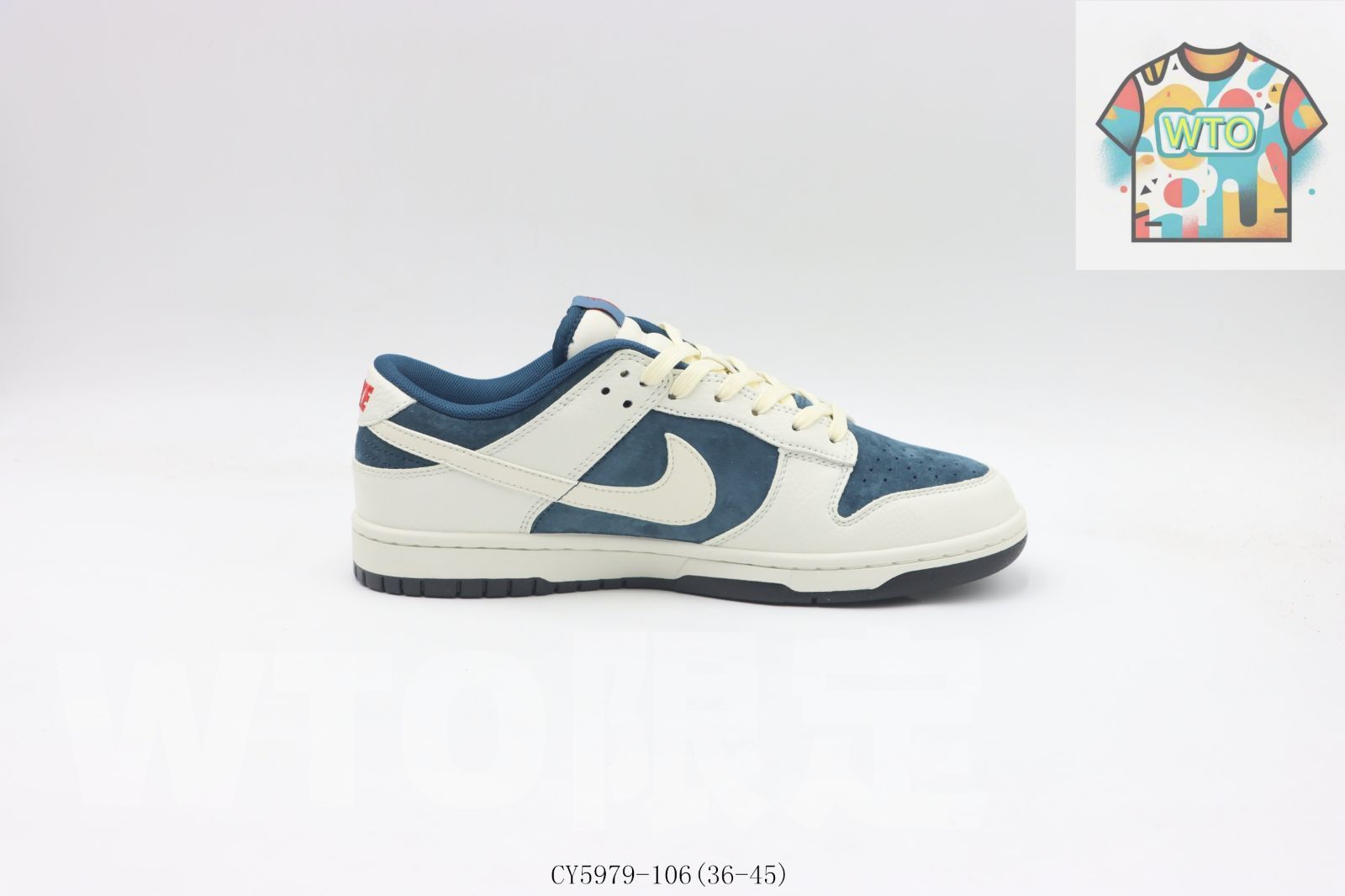 WTO通販 Nike ナイキ スケートシューズ CY 5979-106 ホワイトブルー2-WTO輸入-WCI 64