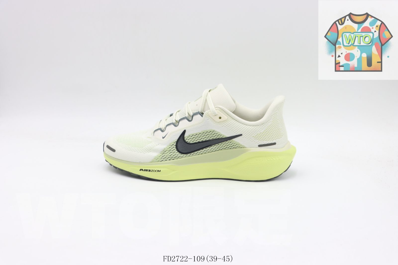 WTO通販 Nike ナイキ ランニングシューズ FD 2722 109 ホワイトブラックグリーン2 WTO輸入 UET 77
