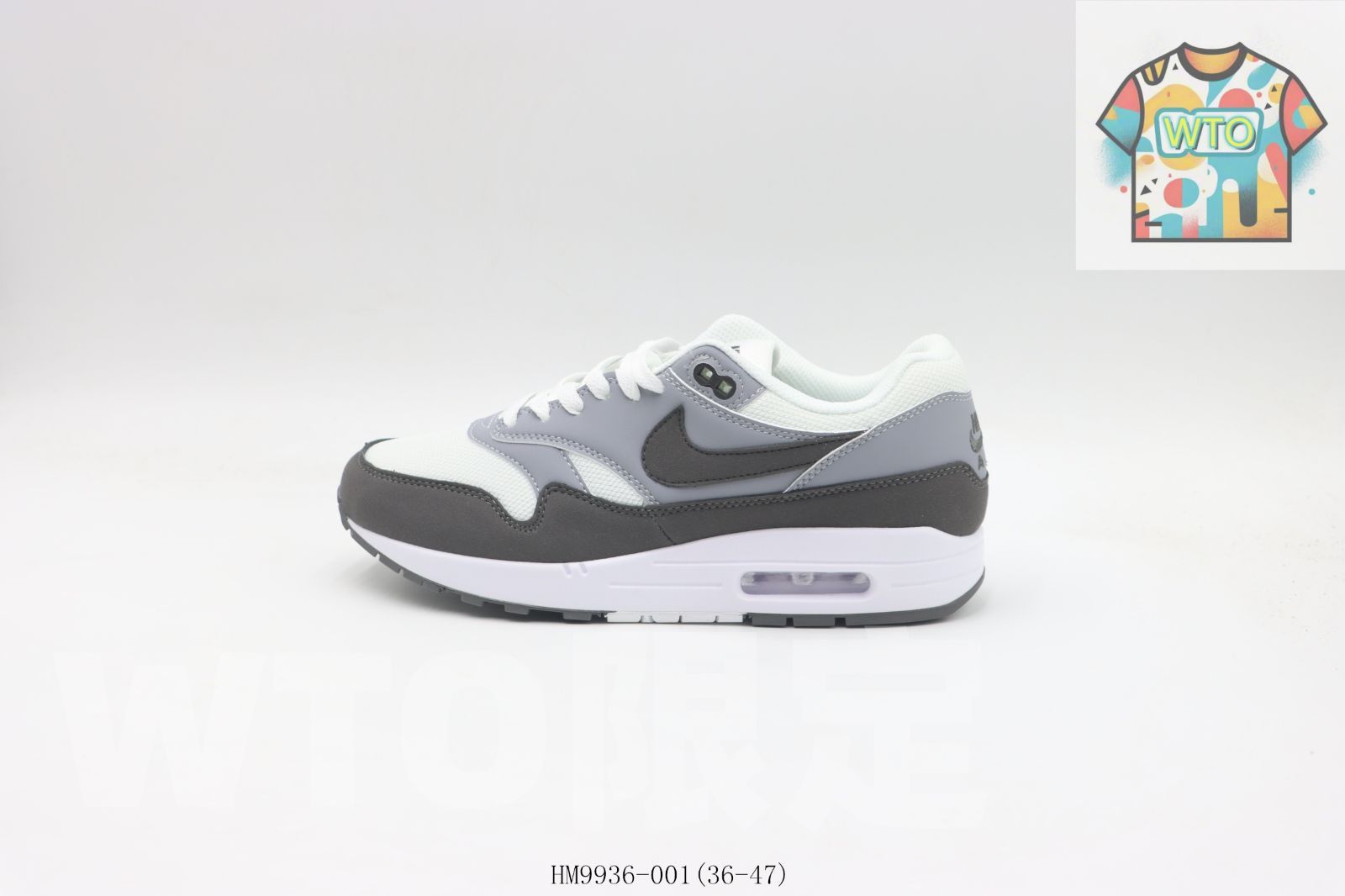 WTO通販 Nike ナイキ ランニングシューズ HM 9936 001 グレーホワイト2 WTO輸入 ATL 11