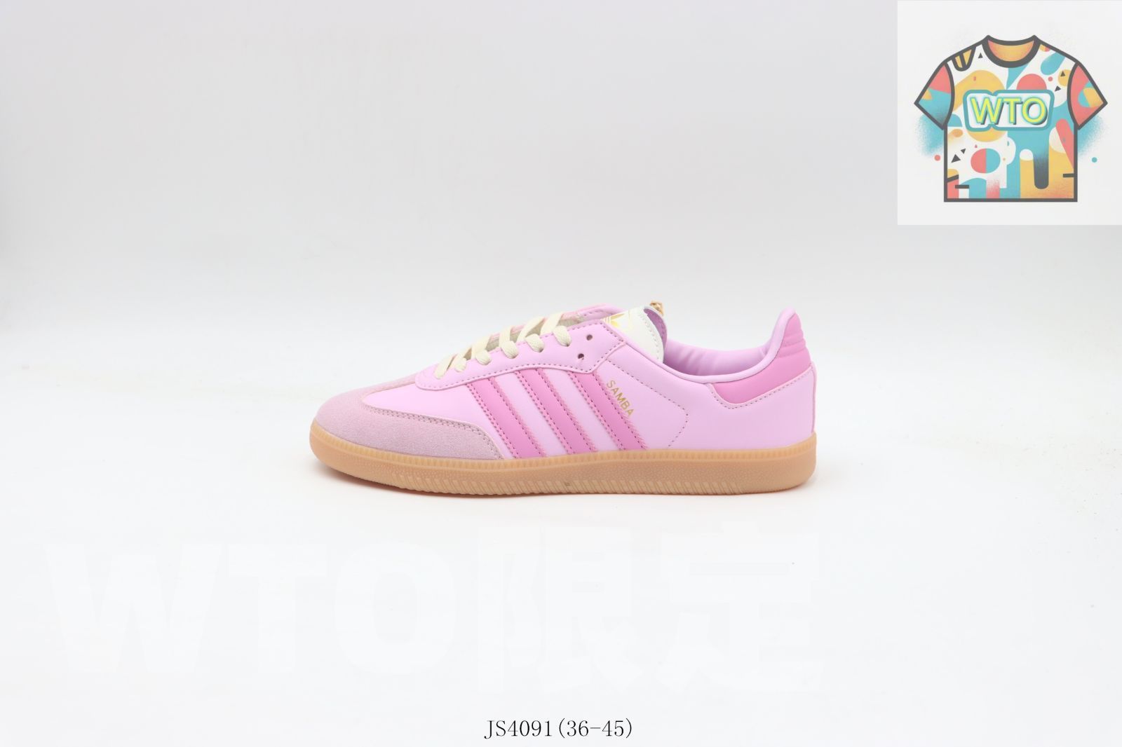 今日 Adidas アディダス スケートシューズ JS409 ピンク-WTO輸入2