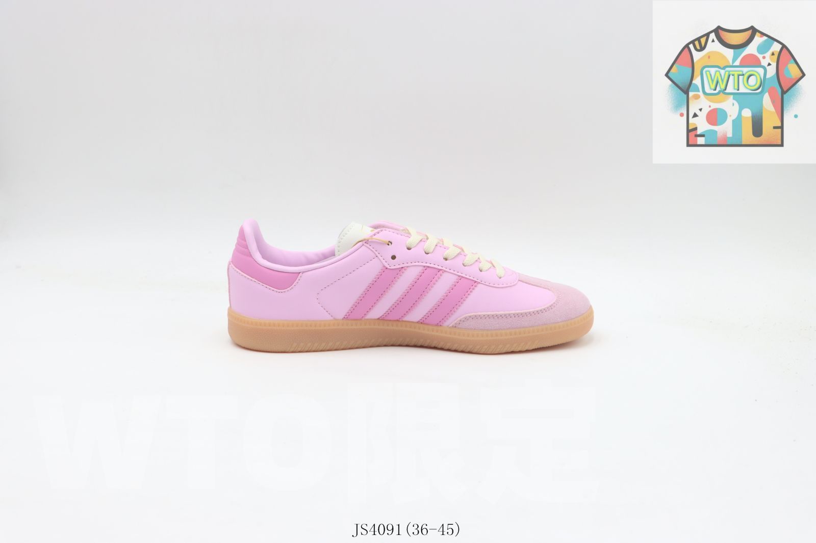 今日 Adidas アディダス スケートシューズ JS409 ピンク-WTO輸入2